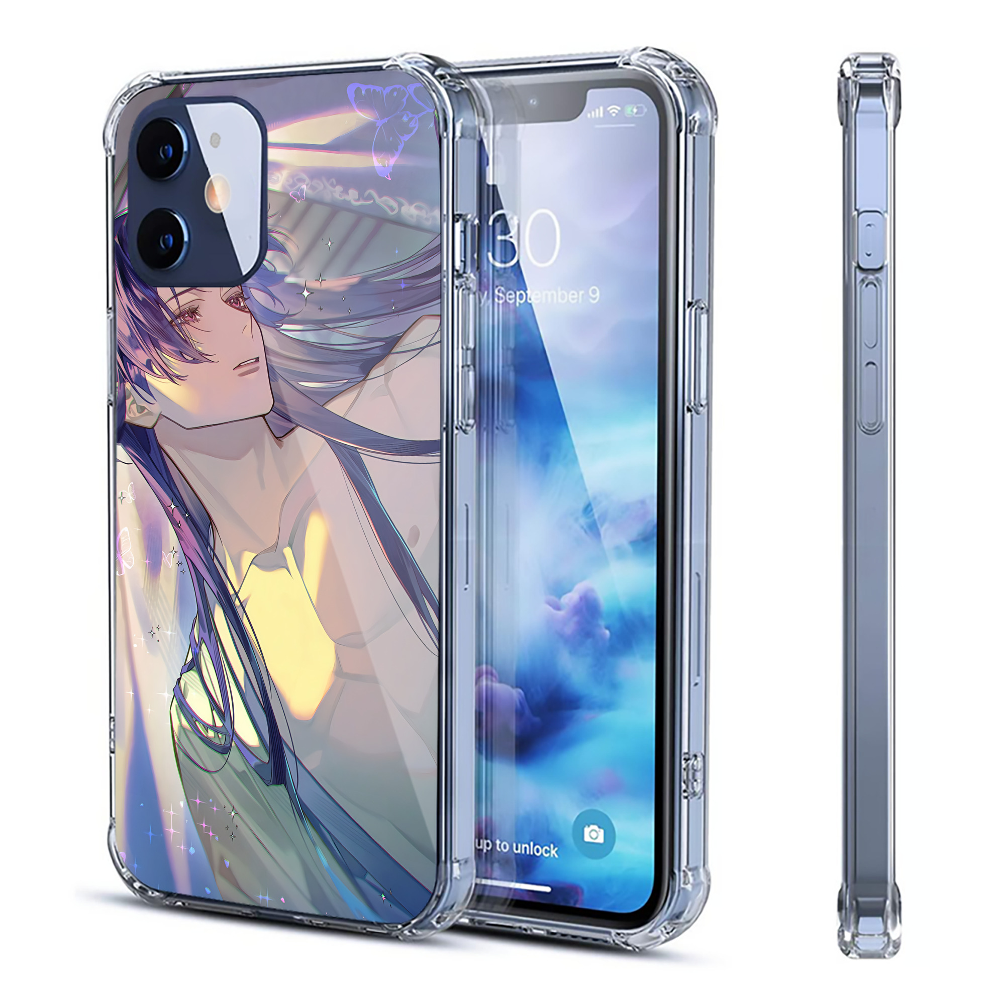（画像用） 薬屋のひとりごと The Apothecary Diaries 【iPhone 12シリーズ対応】透明スマホケース（クリアソフトケース）